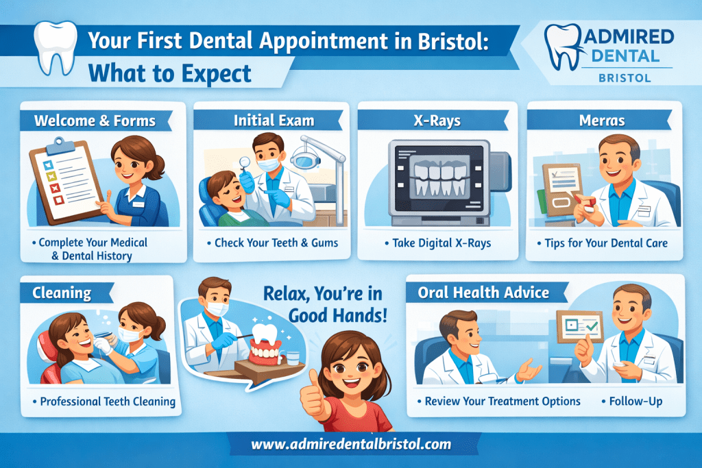 first visit to the dentist in Bristol